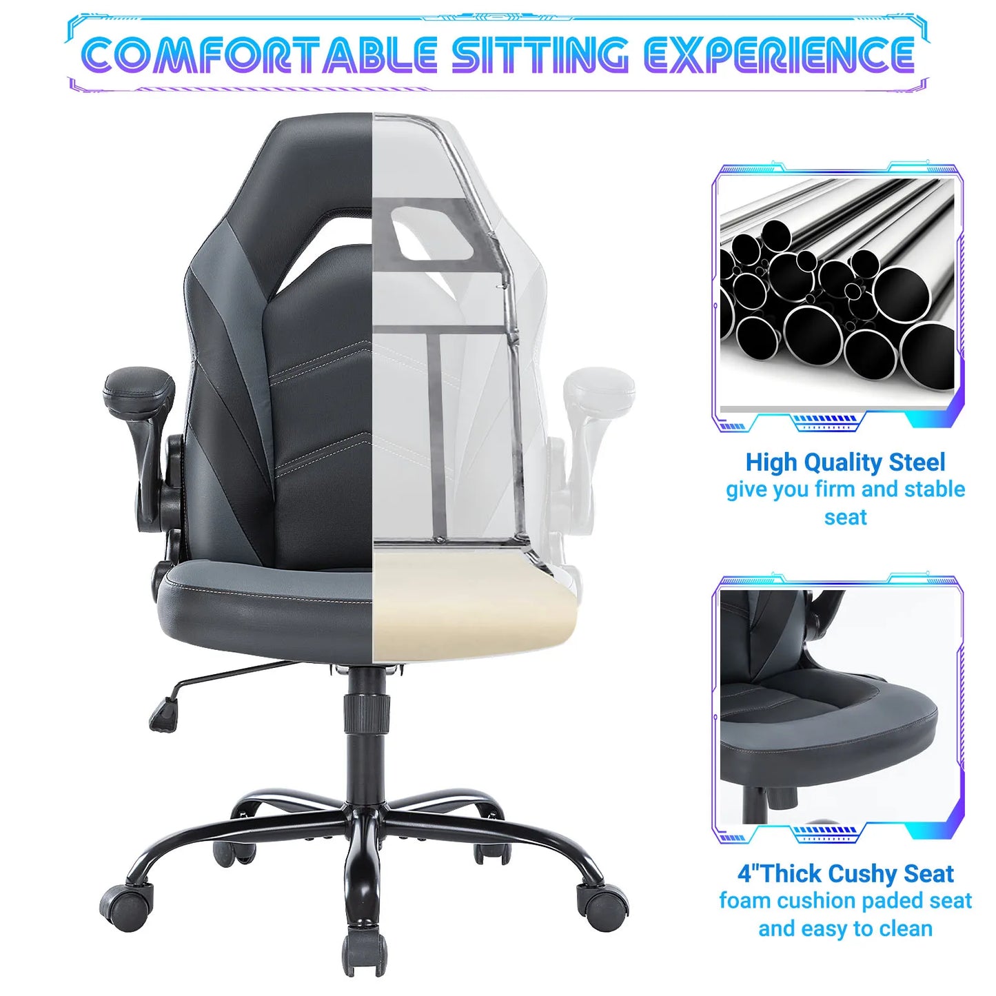 Ergonomic Luxe Gaming & Office Chair™