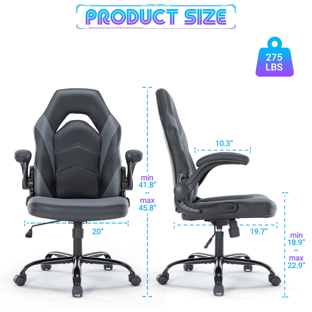 Ergonomic Luxe Gaming & Office Chair™