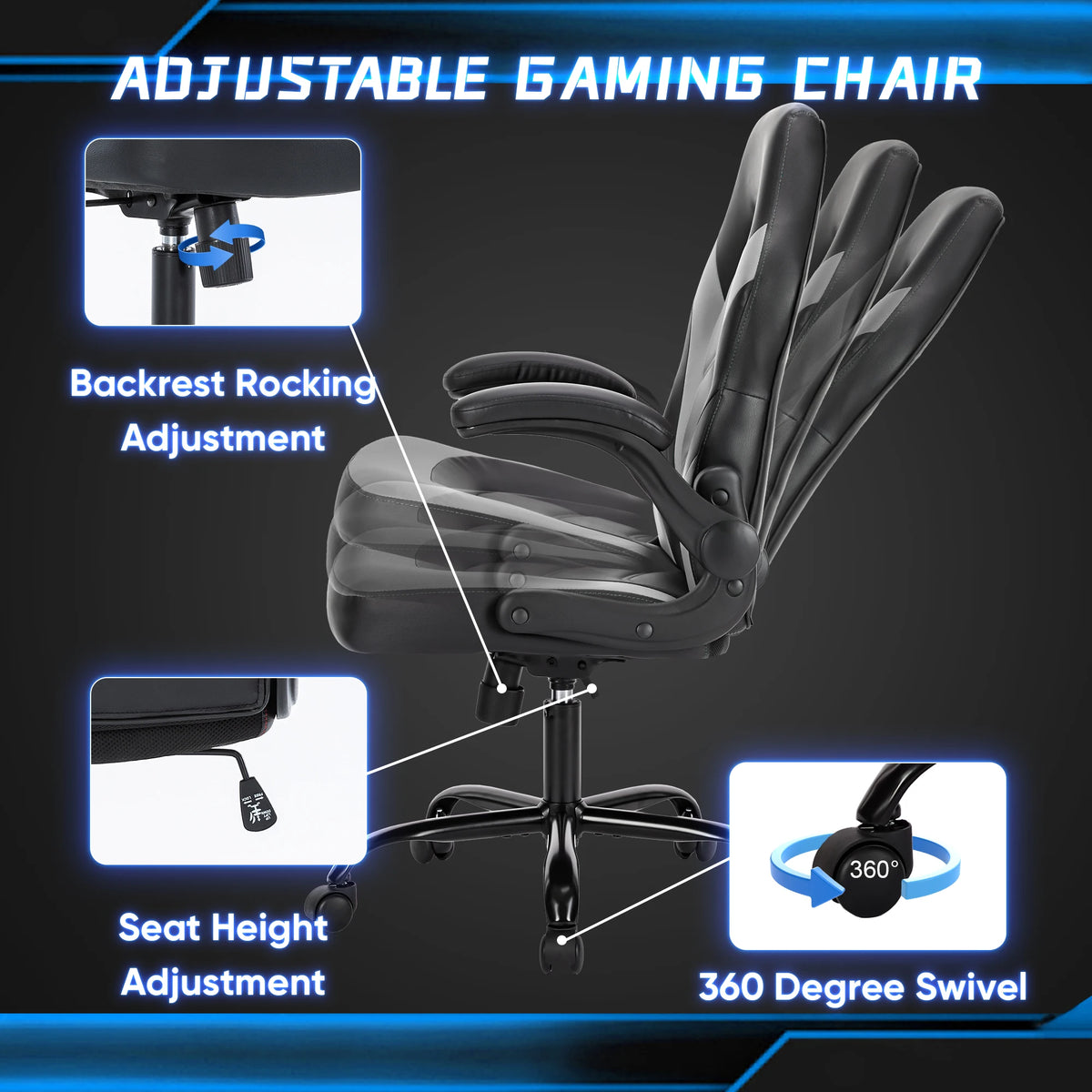 Ergonomic Luxe Gaming & Office Chair™